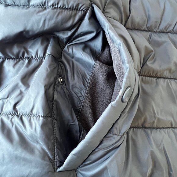 Men's Puffer Vest, G.H. Bass & Co., Black, Zip up, Fleece Lined, XL, EC! - Picture 3 of 15